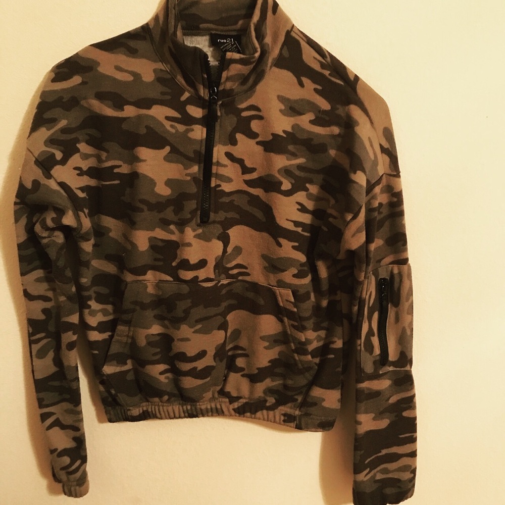 Camouflage Pullover